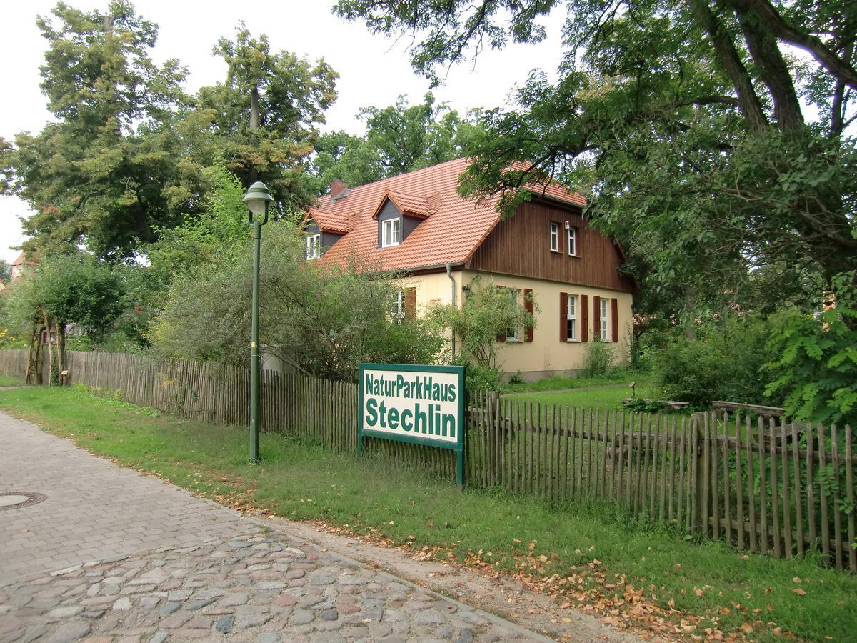 Hotel Zum Birkenhof Stechlin Exterior foto